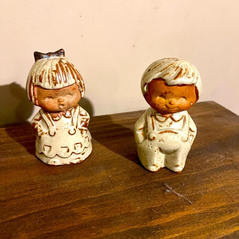 Vintage salt and pepper shakers from Japan: forever love